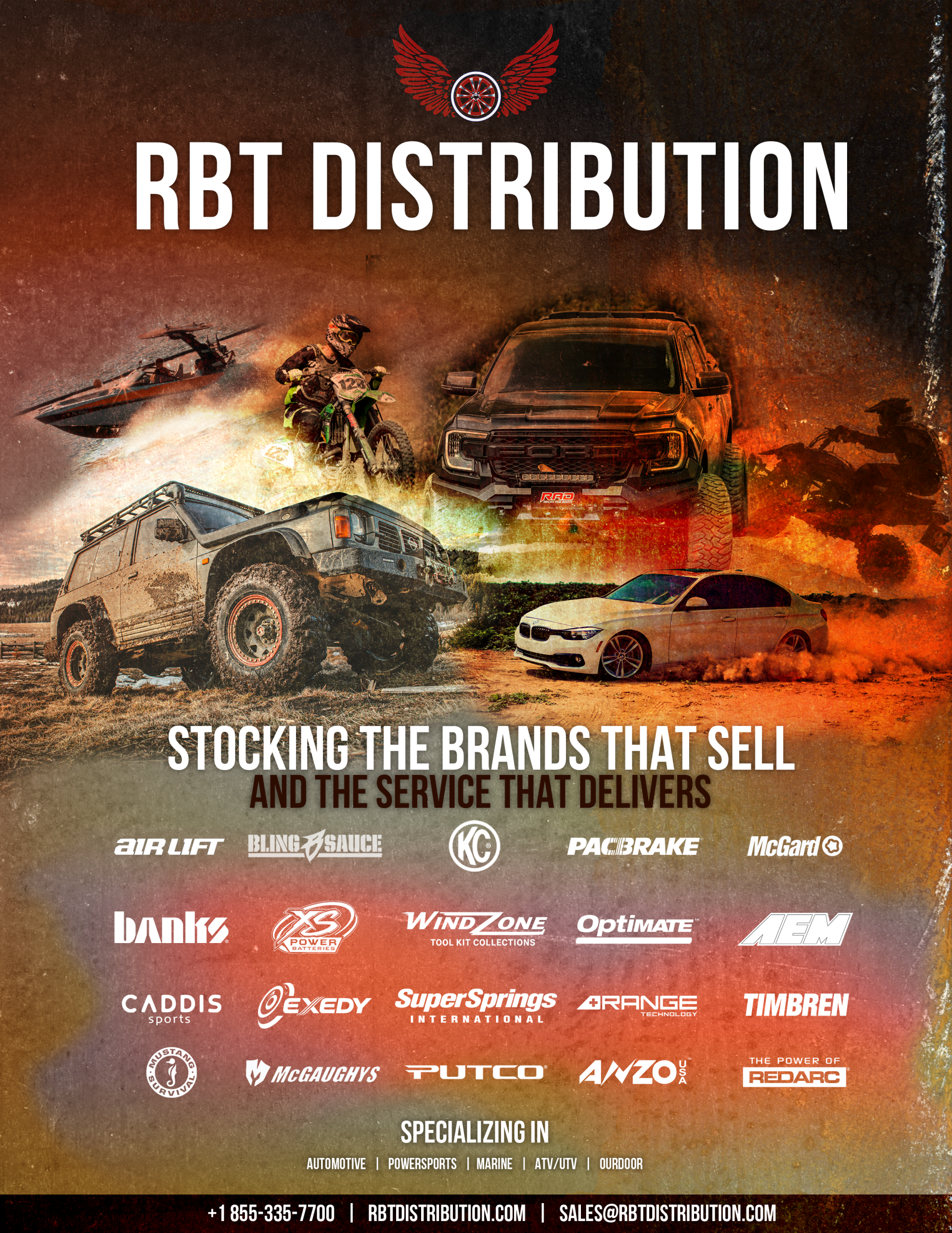 RBT Distribution – Your B2B Aftermarket Parts Supplier